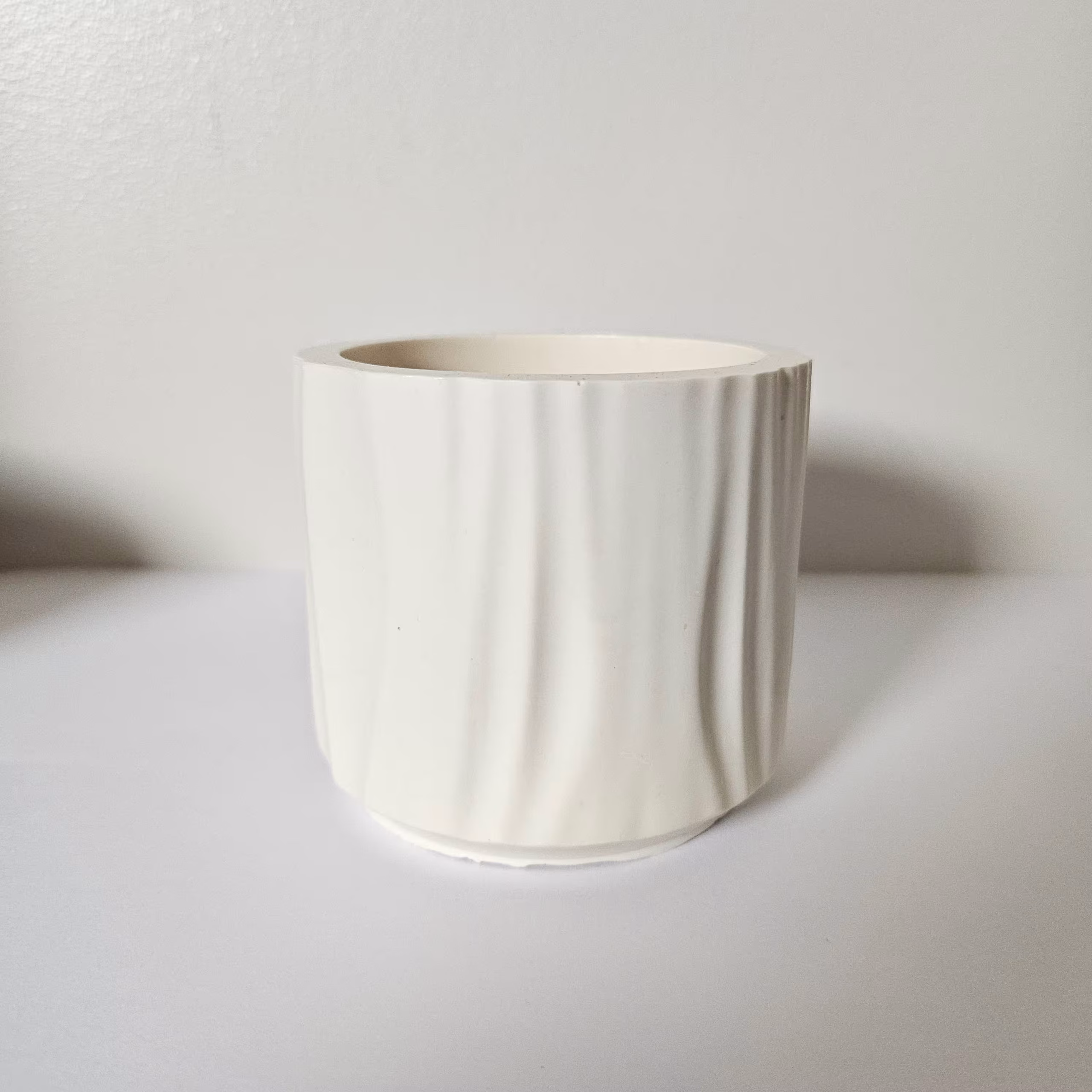 pot spirale jesmonite