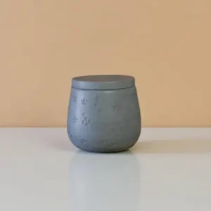 pot constellation jesmonite l'art de la bougie