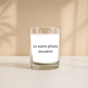 bougie souvenir personnalisé