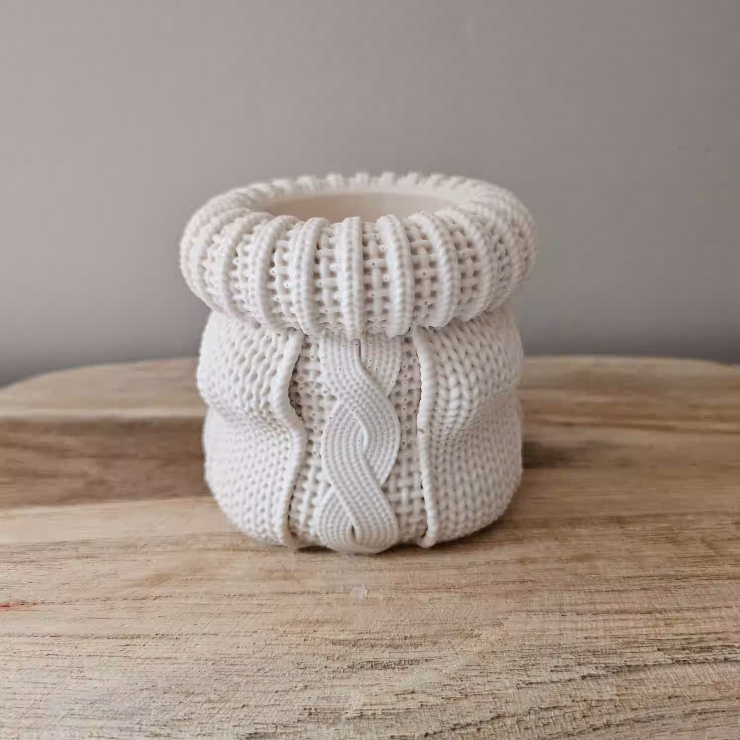 la bougie pull d'hiver